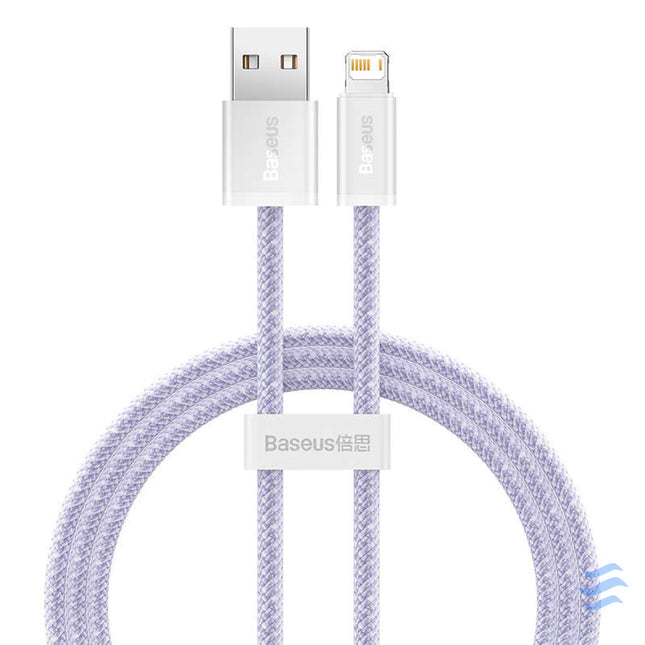 USB cable for Lightning Baseus Dynamic 2 Series 2.4A 1m (purple) USB to Lightning