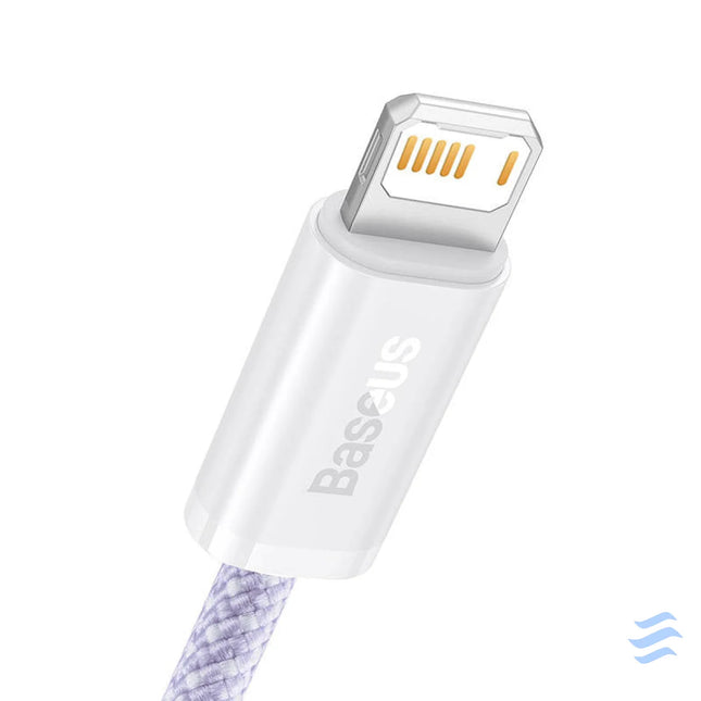 USB cable for Lightning Baseus Dynamic 2 Series 2.4A 1m (purple) USB to Lightning