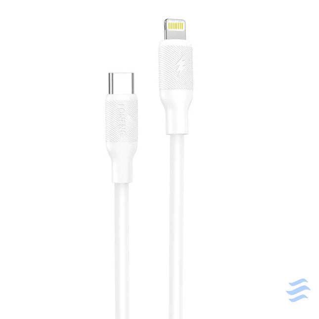 USB cable for Lightning Foneng X80 27W 1m (white) USB to Lightning