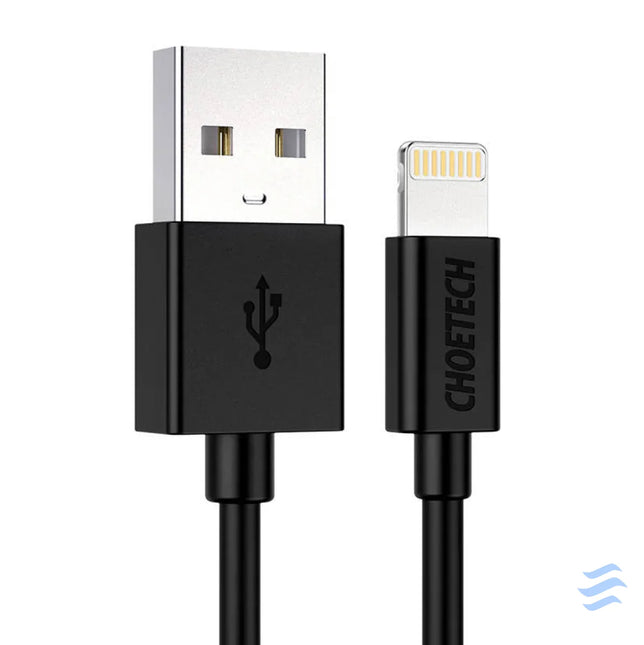 USB to Lightning cable Choetech IP0026 MFi,1.2m (black) USB to Lightning