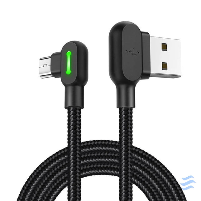 USB to Micro USB Cable Mcdodo CA 5280 LED 3m (Black) USB to Micro USB