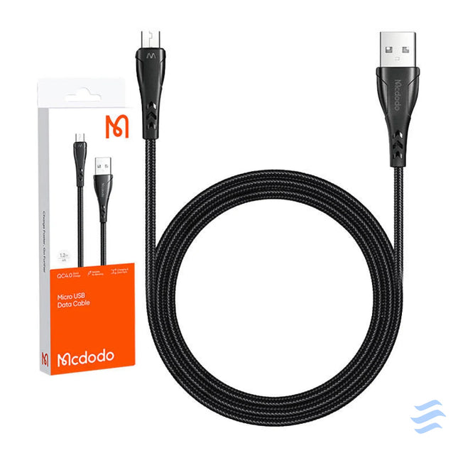 USB to Micro USB cable Mcdodo CA 7451 1.2m (black) USB to Micro USB