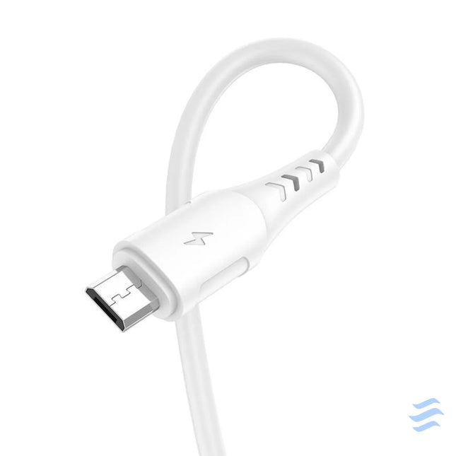 USB to Micro USB cable VFAN Colorful X12 3A 1m (white) USB to Micro USB