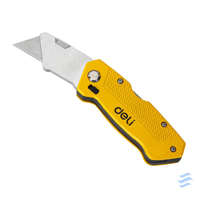 Utility Knife Deli Tools EDL006Z (yellow) Cutting tools
