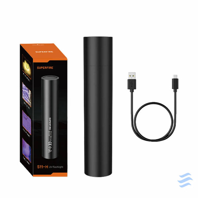 UV Flashlight Supfire S11 H 365NM USB UV flashlights