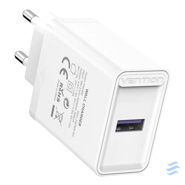 Vention FACW0 EU USB Charger 22.5W (white) mains chargers
