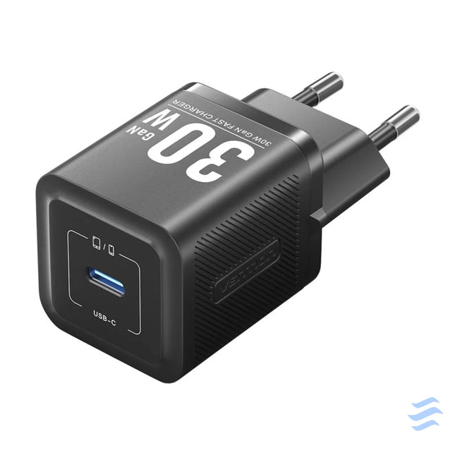 Vention FEZW0 EU USB C GaN power charger (30W) (black) mains chargers