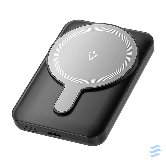 Vention FHSB0 5000mAh 20W magnetic powerbank + USB A to USB C cable (black) Powerbanks