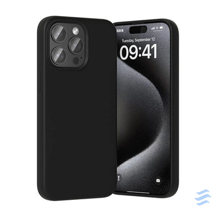 Vention KUFB0 40 Silicone Case for iPhone 15 Pro Max (black) Protective cases for smartphones
