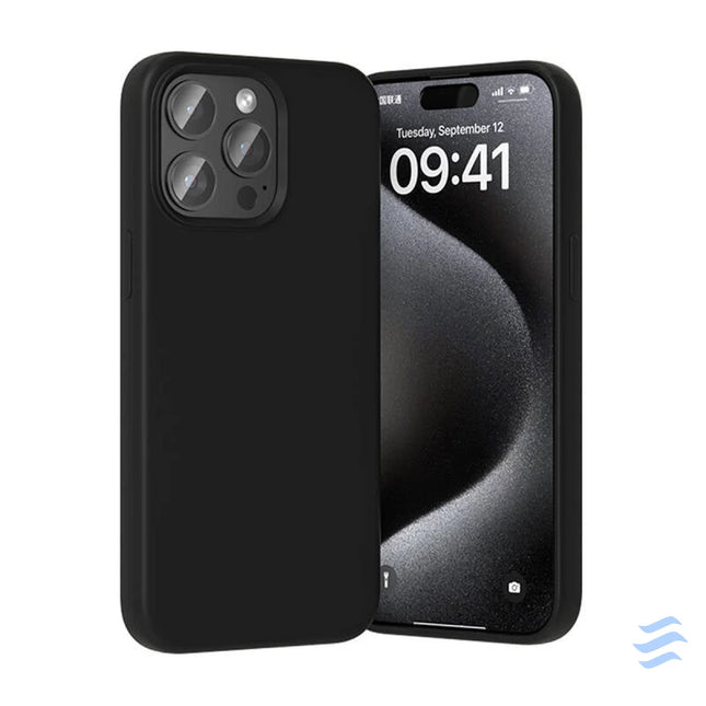 Vention KUFB0 40 Silicone Case for iPhone 15 Pro Max (black) Protective cases for smartphones