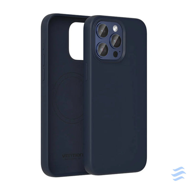 Vention KUFL0 30 Silicone Case for iPhone 15 Pro (blue) Protective cases for smartphones