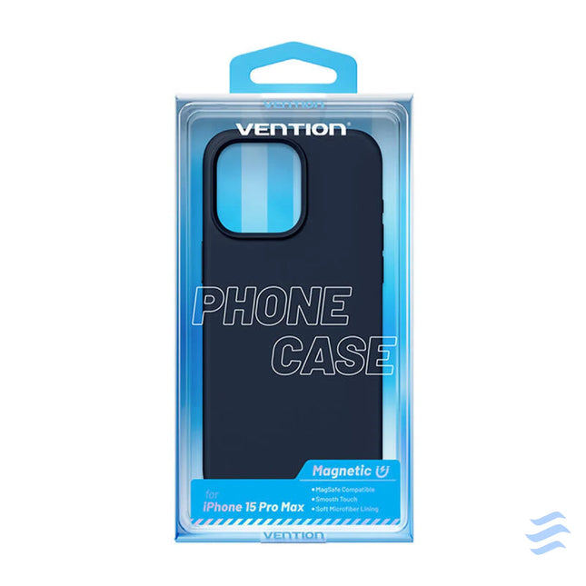 Vention KUFL0 40 Silicone Case for iPhone 15 Pro Max (blue) Protective cases for smartphones
