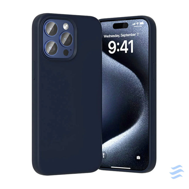 Vention KUFL0 40 Silicone Case for iPhone 15 Pro Max (blue) Protective cases for smartphones