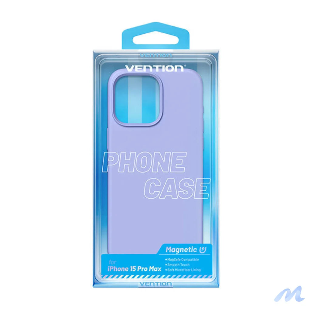 Vention KUFV0-40 Silicone Case for iPhone 15 Pro Max (purple)