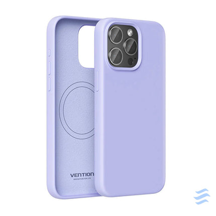 Vention KUFV0 40 Silicone Case for iPhone 15 Pro Max (purple) Protective cases for smartphones