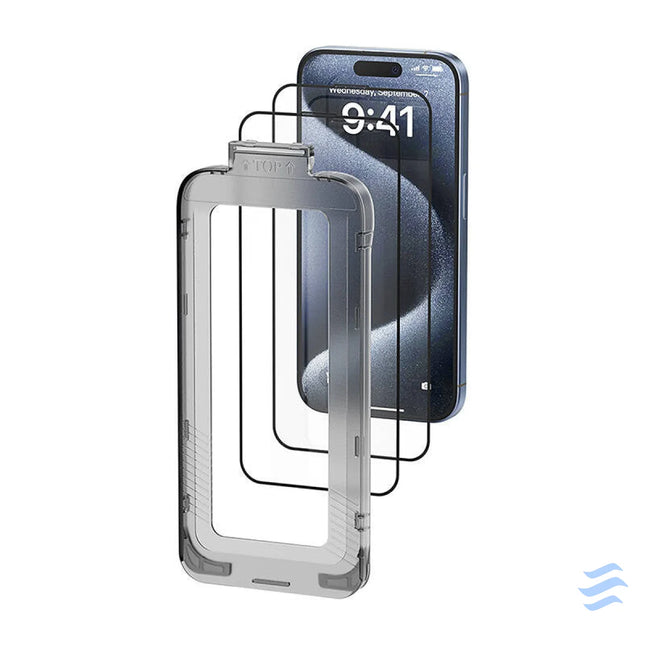 Vention KUKTCC 20 tempered glass for iPhone 15 Plus + applicator For smartphones