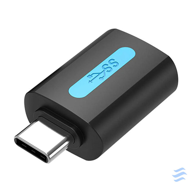 Vention USB adapter CDUB0 USB C male to USB 3.0 female (black) Adapters