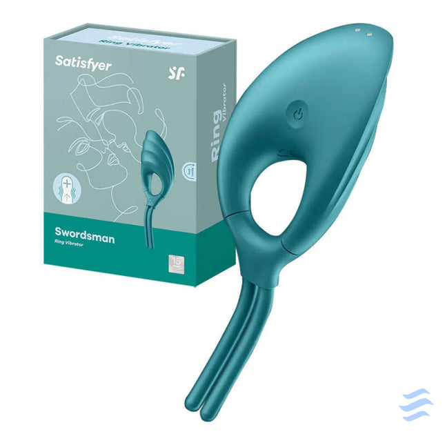 Vibrating ring Satisfyer Swordsman (green) Vibrators