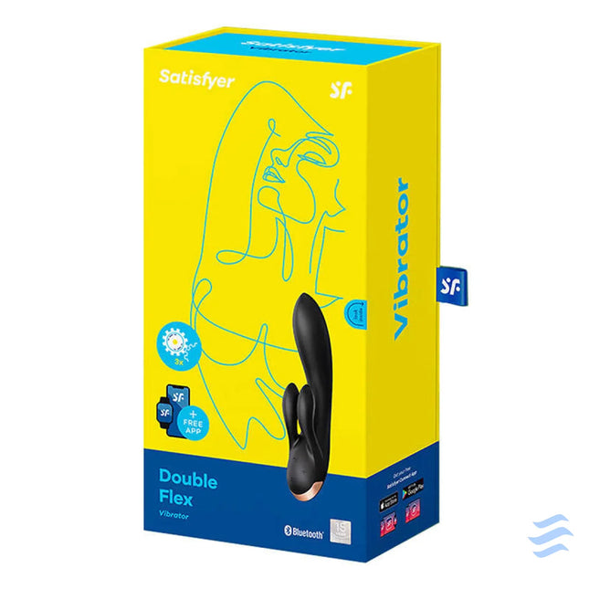 Vibrator Satisfyer Double Flex with App (Black) Vibrators
