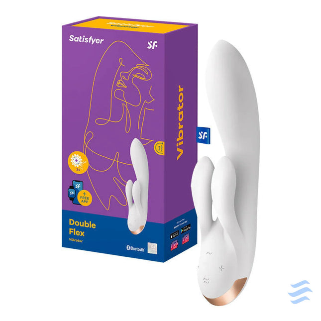 Vibrator Satisfyer Double Flex with App (White) Vibrators
