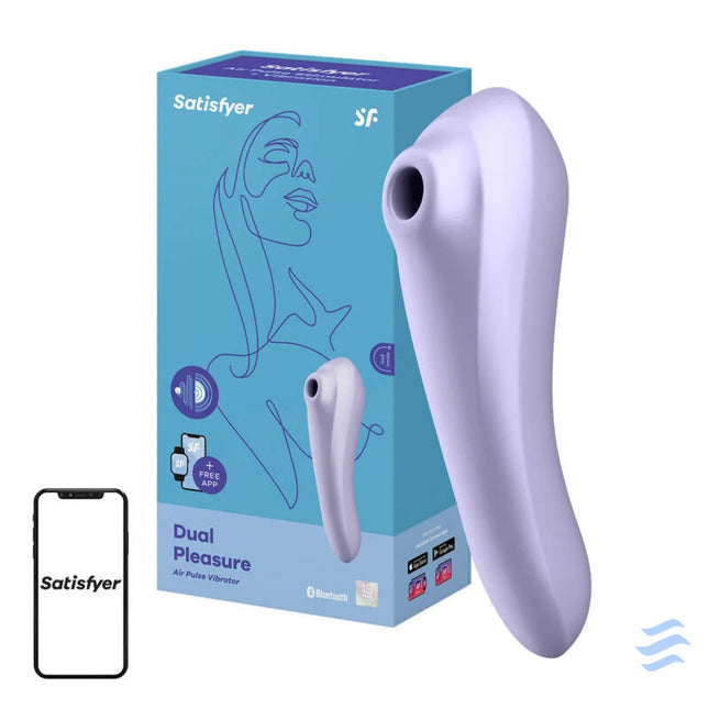 Vibrator Satisfyer Dual Pleasure with App (Mauve) Vibrators