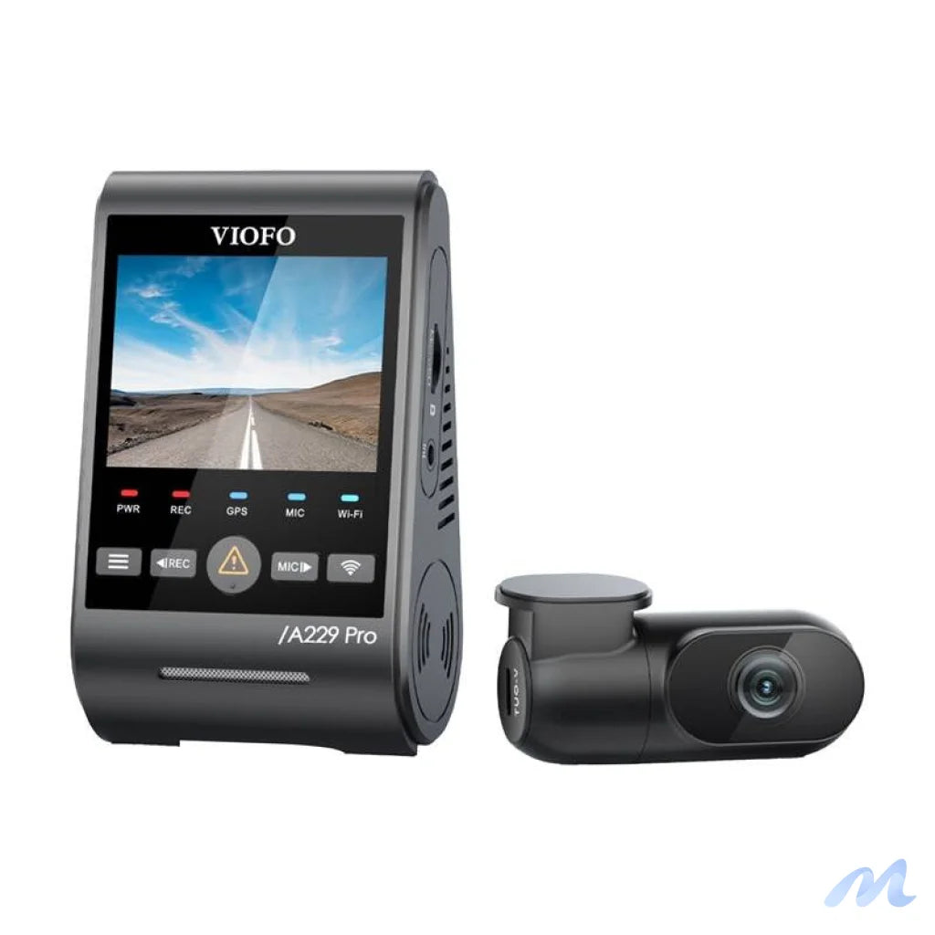 VIOFO A229 PRO 2CH 4K + 2K WiFi, GPS