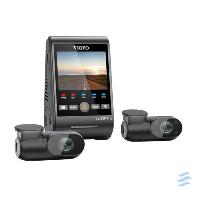 VIOFO A229 PRO 3CH 4K + 2K + 1080P WiFi GPS Video recorders