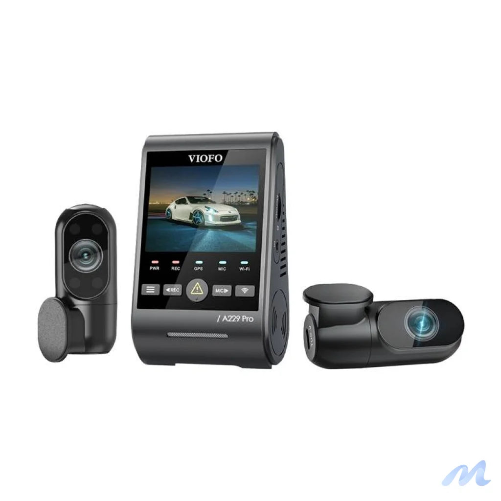 VIOFO A229 PRO 3CH 4K + 2K + 1080P WiFi, GPS