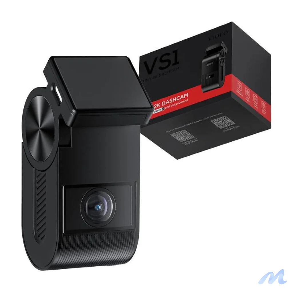 VIOFO VS1 2K WiFi video recorder, GPS + 32GB memory card