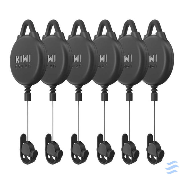 VR Cable Pulley System 6 pcs Kiwi Design V2 6 for Meta Quest 2 Black VR accessories