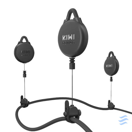 VR Cable Pulley System 6 pcs Kiwi Design V2 6 for Meta Quest 2 Black VR accessories