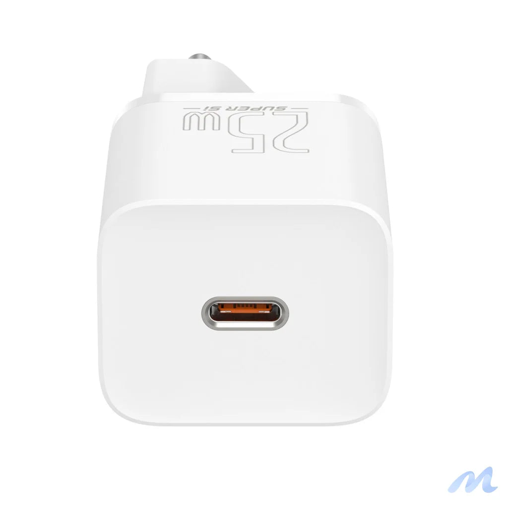 Wall charger Baseus Super Si Quick Charger 1C 25W (white)