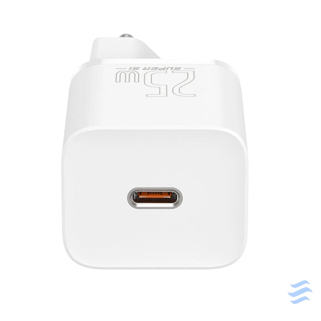 Wall charger Baseus Super Si Quick Charger 1C 25W (white) mains chargers