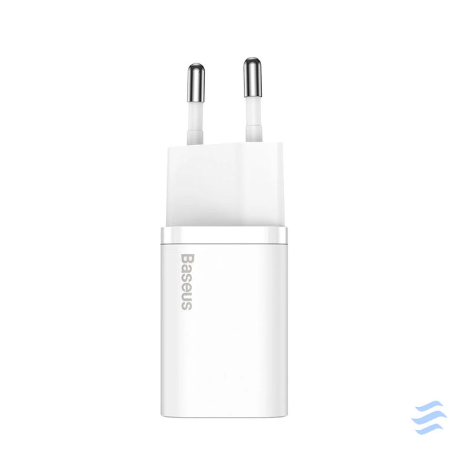 Wall charger Baseus Super Si Quick Charger 1C 25W (white) mains chargers