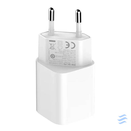 Wall charger LDNIO A2318M USB USB C + USB C Lightning Cable mains chargers