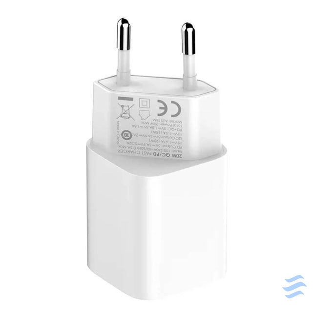 Wall charger LDNIO A2318M USB USB C + USB C Lightning Cable mains chargers