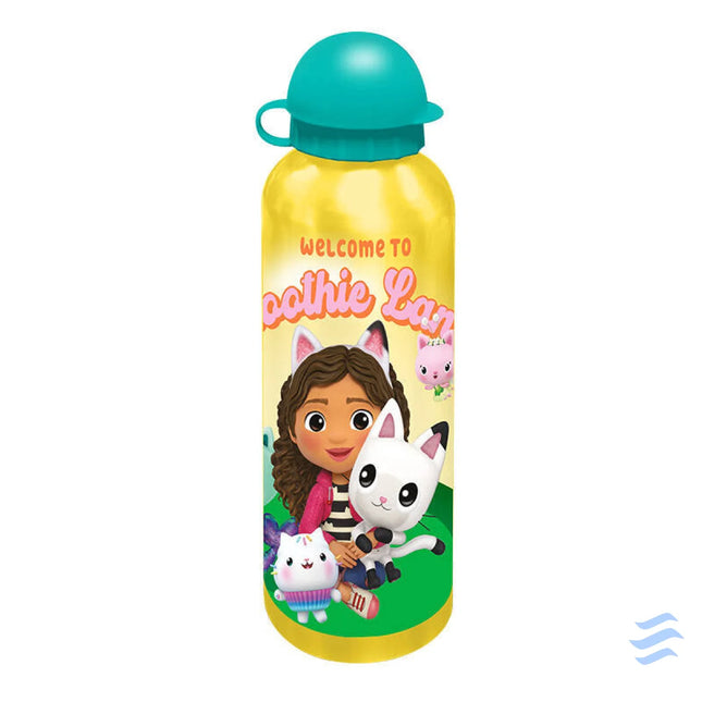 Water Bottle 500 ml Gabby’s Dollhouse KiDS Licensing (gold) Breakfast boxes and bidons