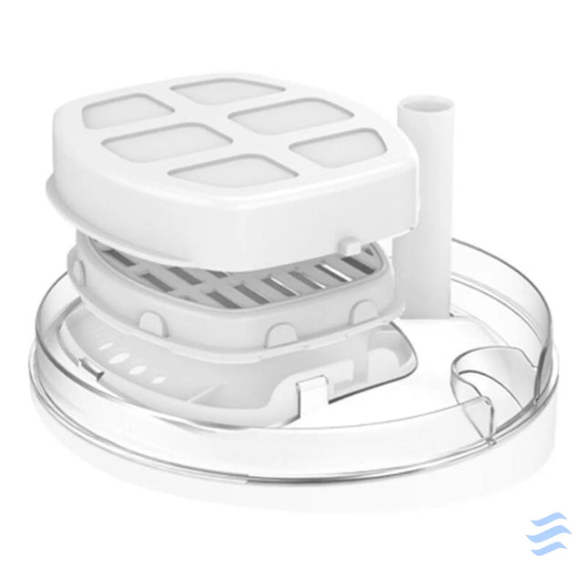 Water Fountain for pets 1l Dogness (white) Water dispensers