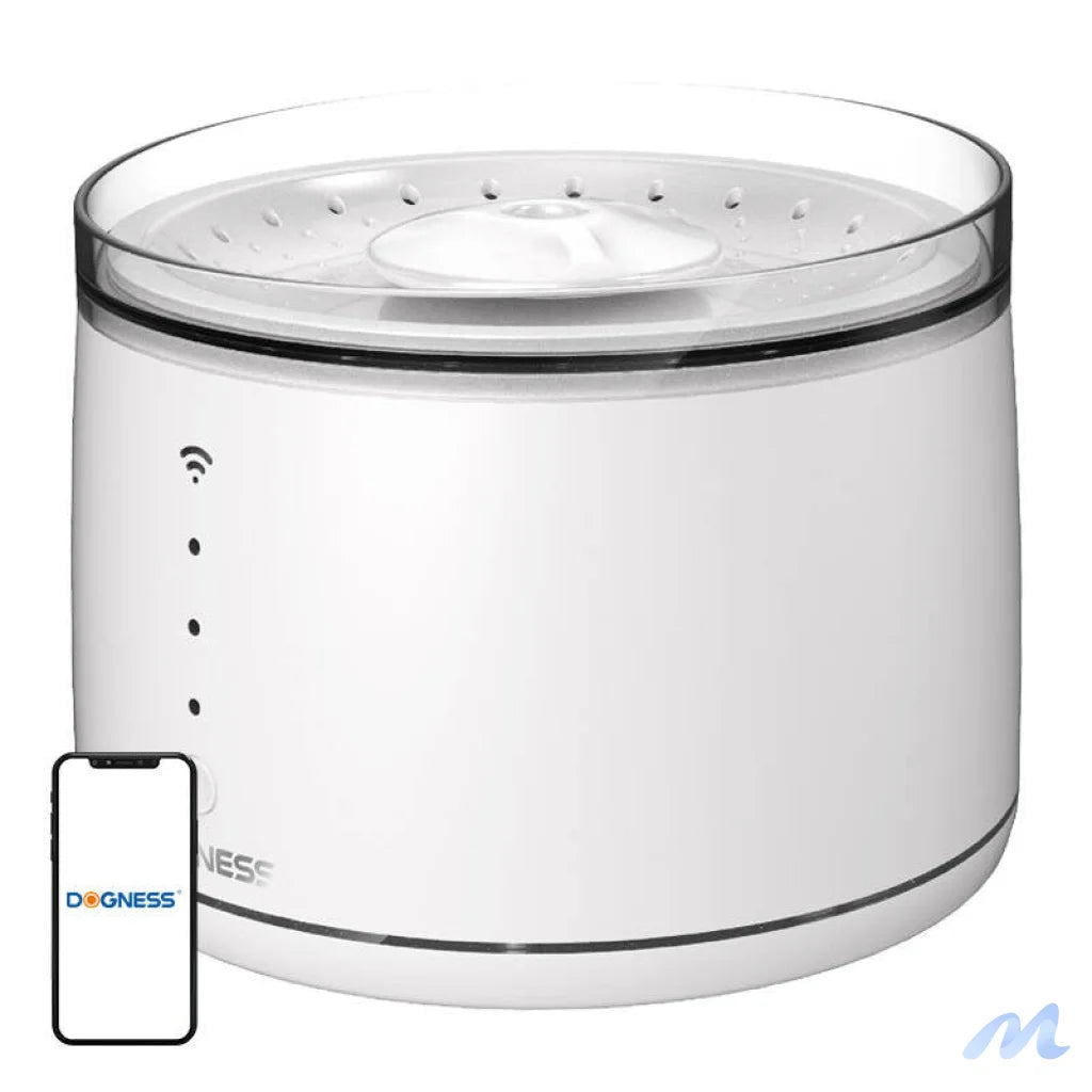 Water Fountain for pets Dogness D07 1,8l (white)