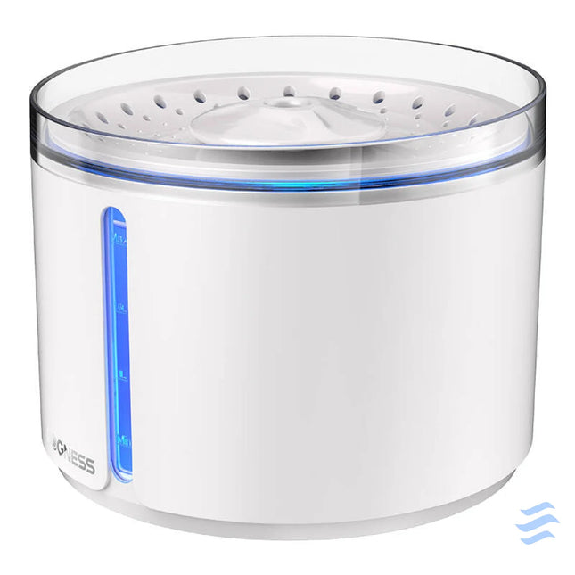 Water Fountain for pets Dogness D09 with LED indicator 2.2l (white) Water dispensers
