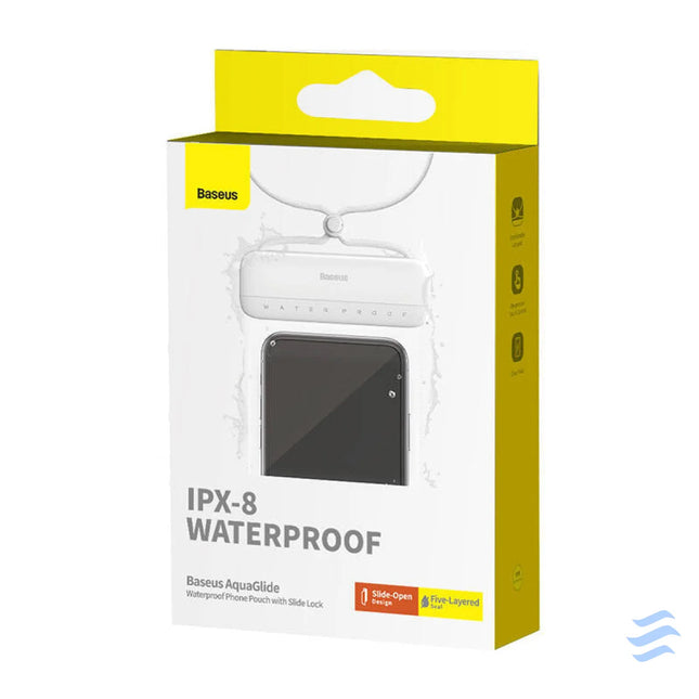 Waterproof phone case Baseus AquaGlide (white) Waterproof cases