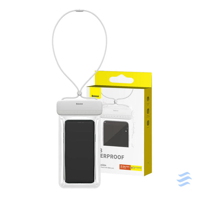 Waterproof phone case Baseus AquaGlide (white) Waterproof cases