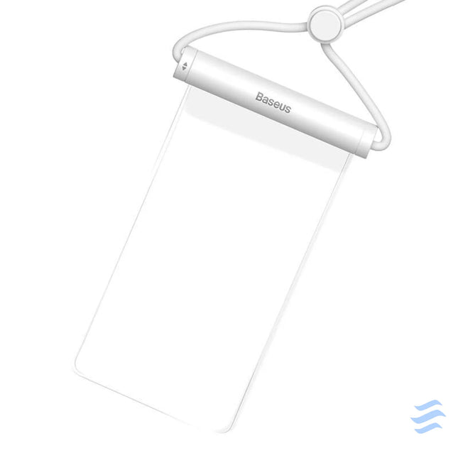 Waterproof phone case Baseus AquaGlide with Cylindrical Slide Lock (white) Waterproof cases