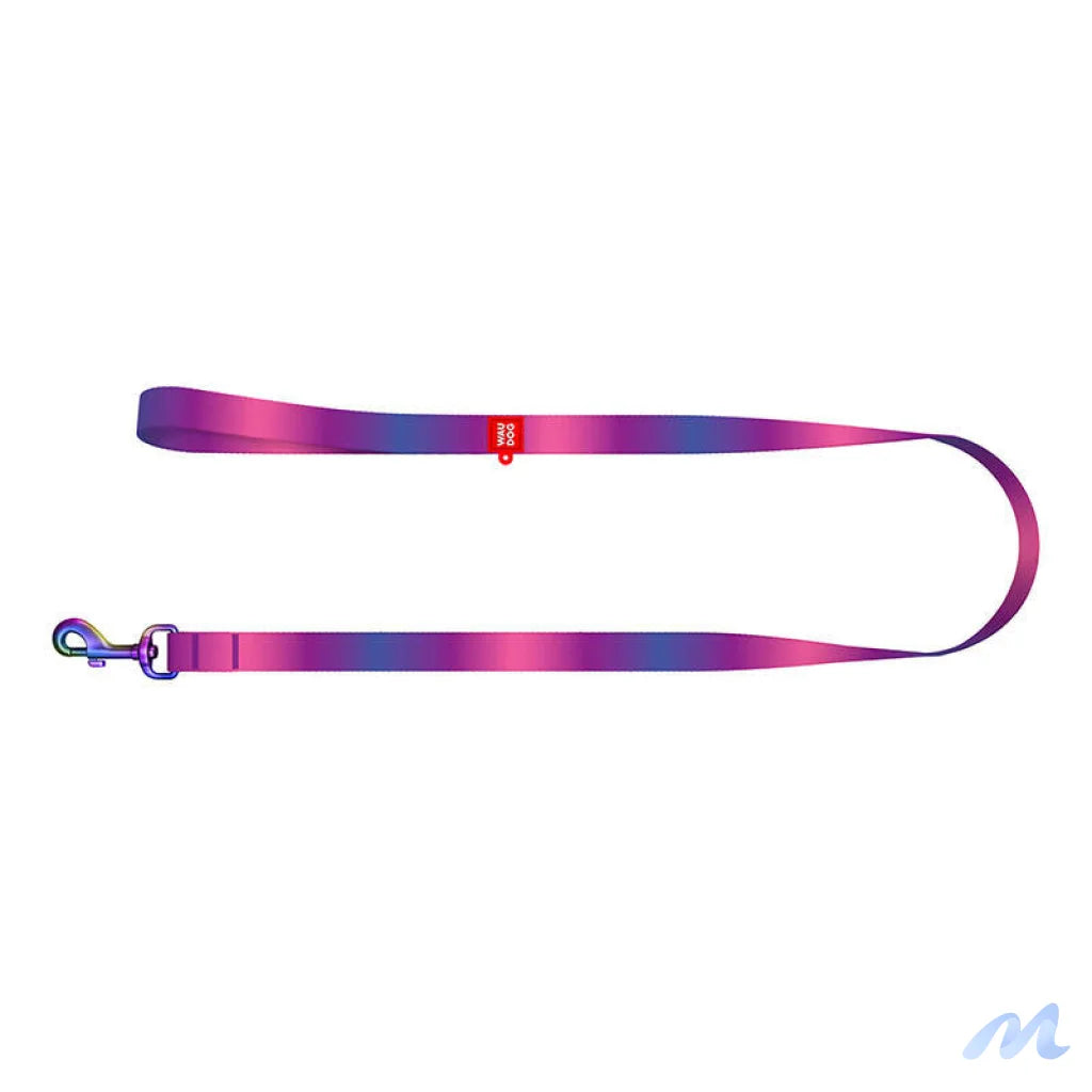WAUDOG gradient nylon dog leash, length 122cm, purple