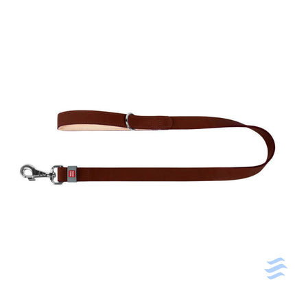 WAUDOG natural leather dog leash 20 mm wide 122 cm long brown Walking and transportation