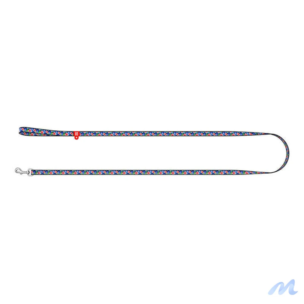 WAUDOG nylon dog leash 20 mm wide, 122 cm long "fig"