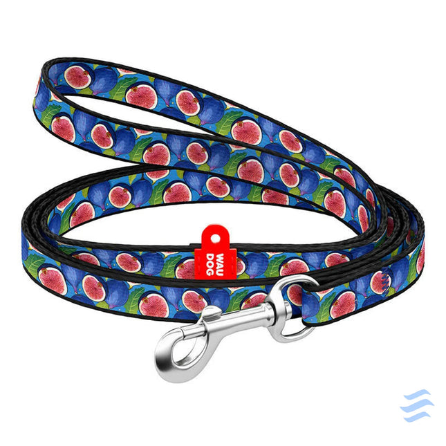 WAUDOG nylon dog leash 20 mm wide 122 cm long ’fig’ Walking and transportation