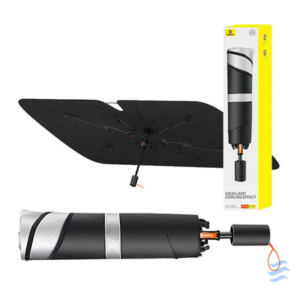 Windshield Sunshade Umbrella Baseus CoolRide (black) Other