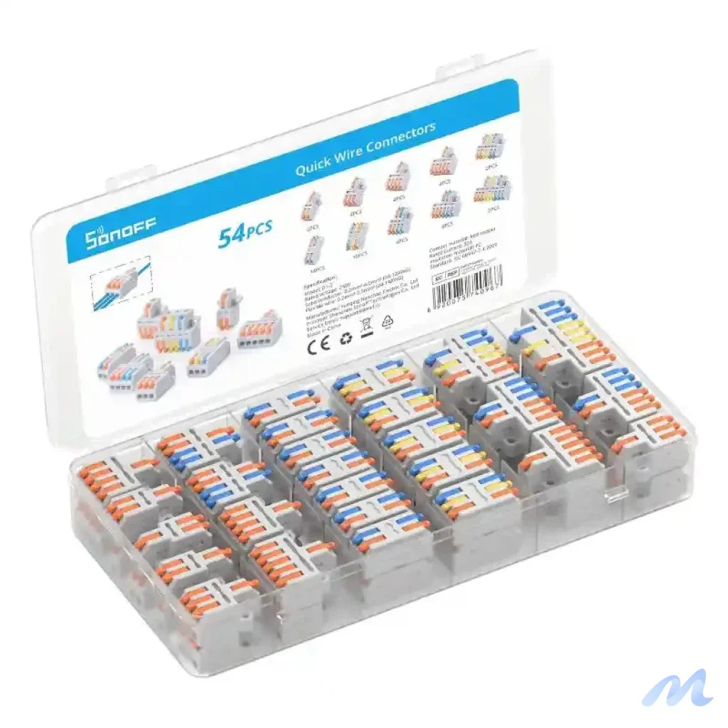 Wire Splicing Connector pack Sonoff (54 pcs)