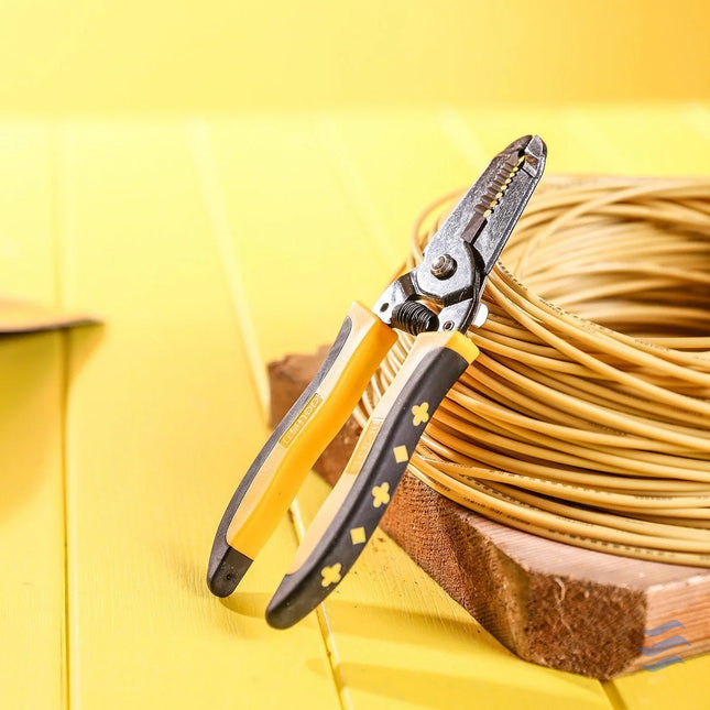 Wire Stripper 0.6 2.6mm Deli Tools EDL2607 (black&yellow) Pliers